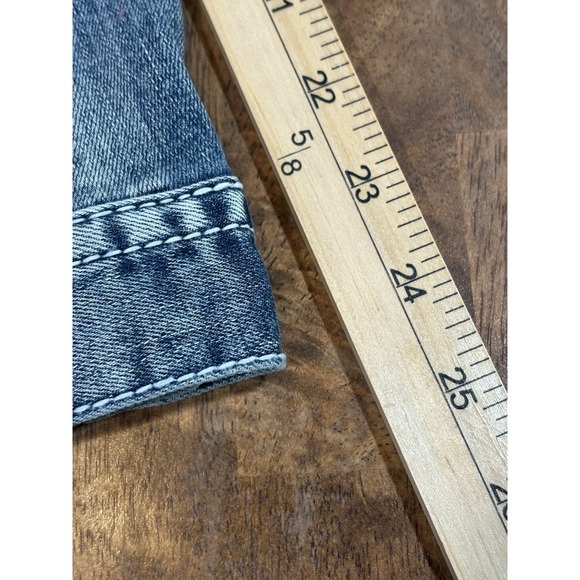 Grace In La Women's Embroidered Denim Jacket Size M Cowgirl Western - Picture 9 of 9